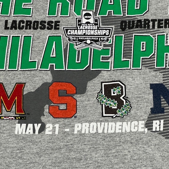 2016 NCAA Final Four Lacrosse College NCAA Champion Tee Tshirt - Picture 4 of 8